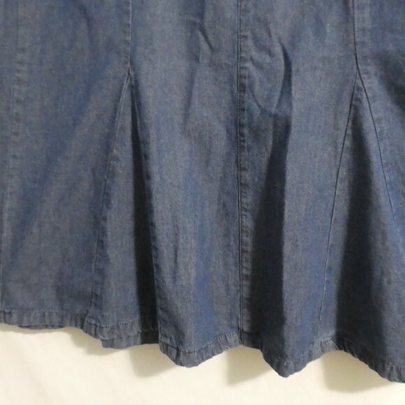 SOUTHERN LADY | size 14 | Blue Denim Skirt | 100% Cotton - Picture 8 of 16